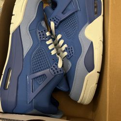 Blue And Gold Jordan 4s