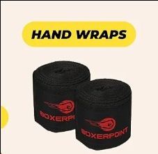 Wrist wraps. Hand wraps