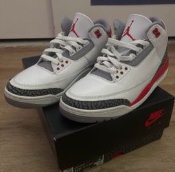 Air Jordan 3's Retro Fire Red