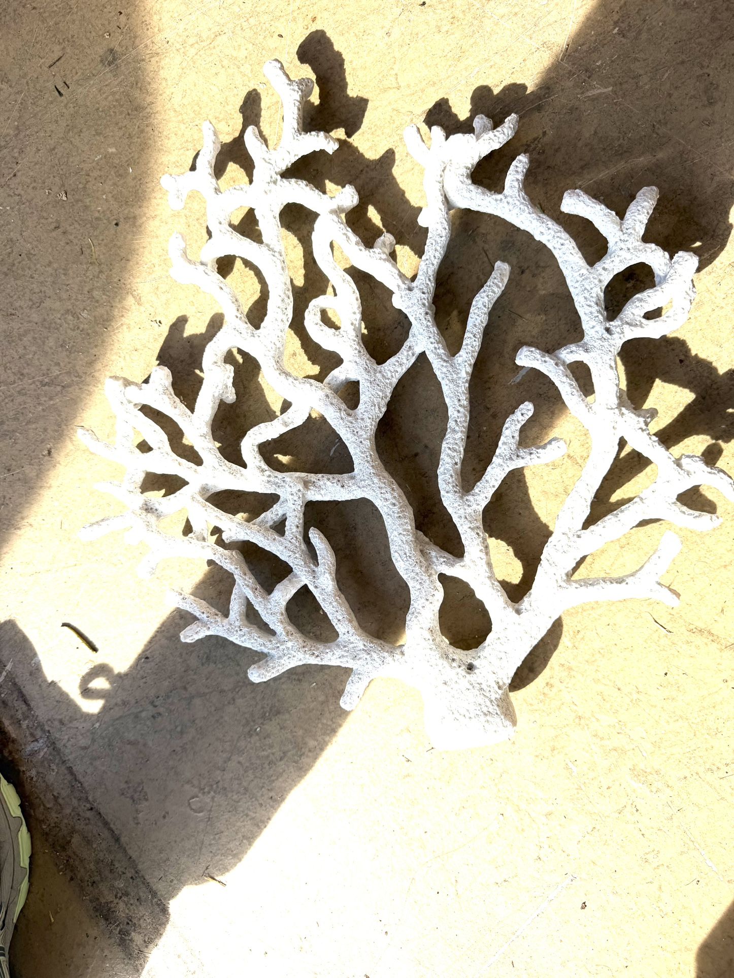 Faux Coral Wall Decor