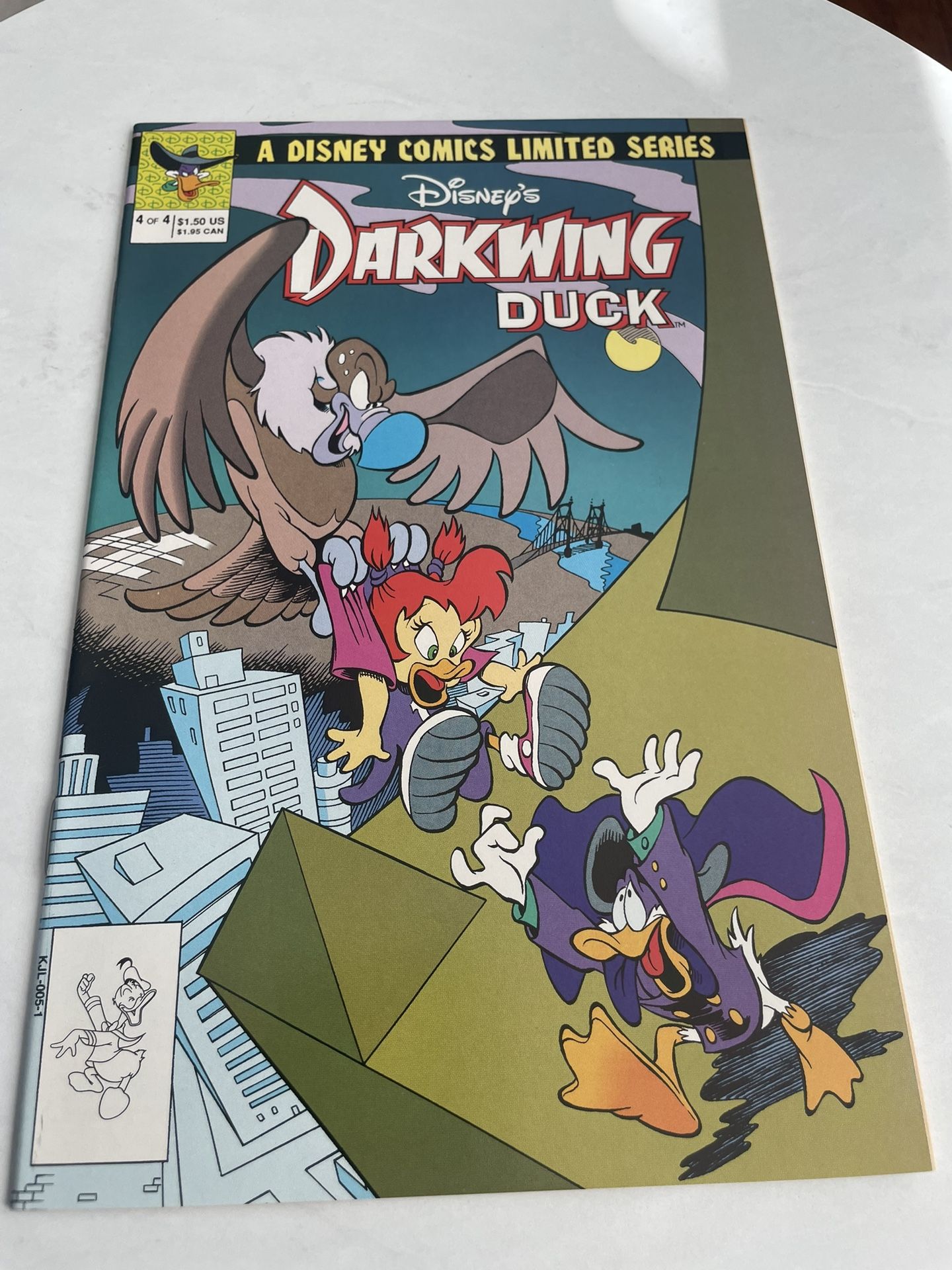 Darkwing Duck #4, 1992 Disney comic