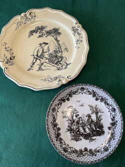 Vintage Black And White Pastorals