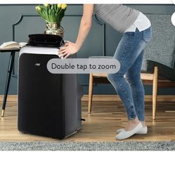 Arctic King 10,000 BTU (13,500 BTU ASHRAE) 115V Smart Portable Air Conditioner, Black, WPPD14HW9N