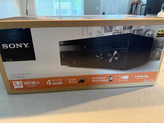 Sony STR-DH550 5.2 AV home stereo receiver.