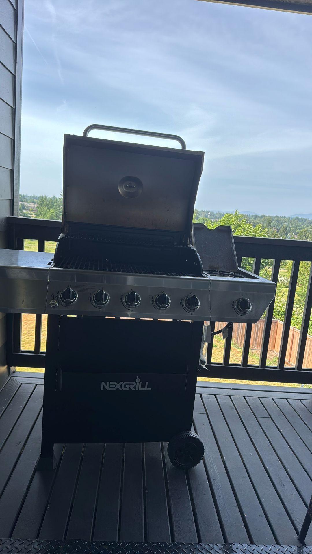 NexGrill With Stove On Side