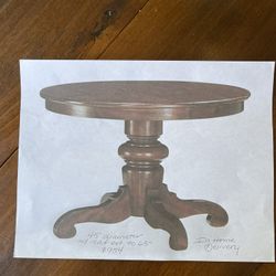 Pottery Barn Table With Insert And 6 Chairs