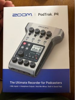 Zoom P4 podcast recorder