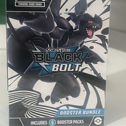 New Pokemon Black Bolt Booster Bundle 