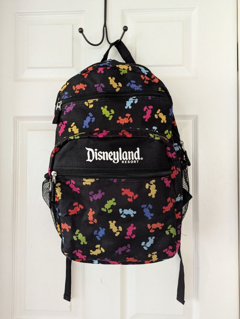 Disneyland Multicolored Mickey Backpack 