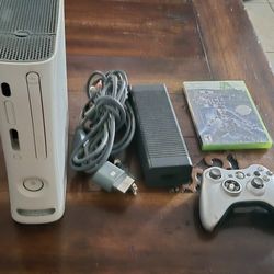 Xbox 360 Console And Game 