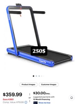 2 In 1 Folding Treadmill