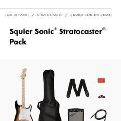 Electric Strat Guitar Bundle 