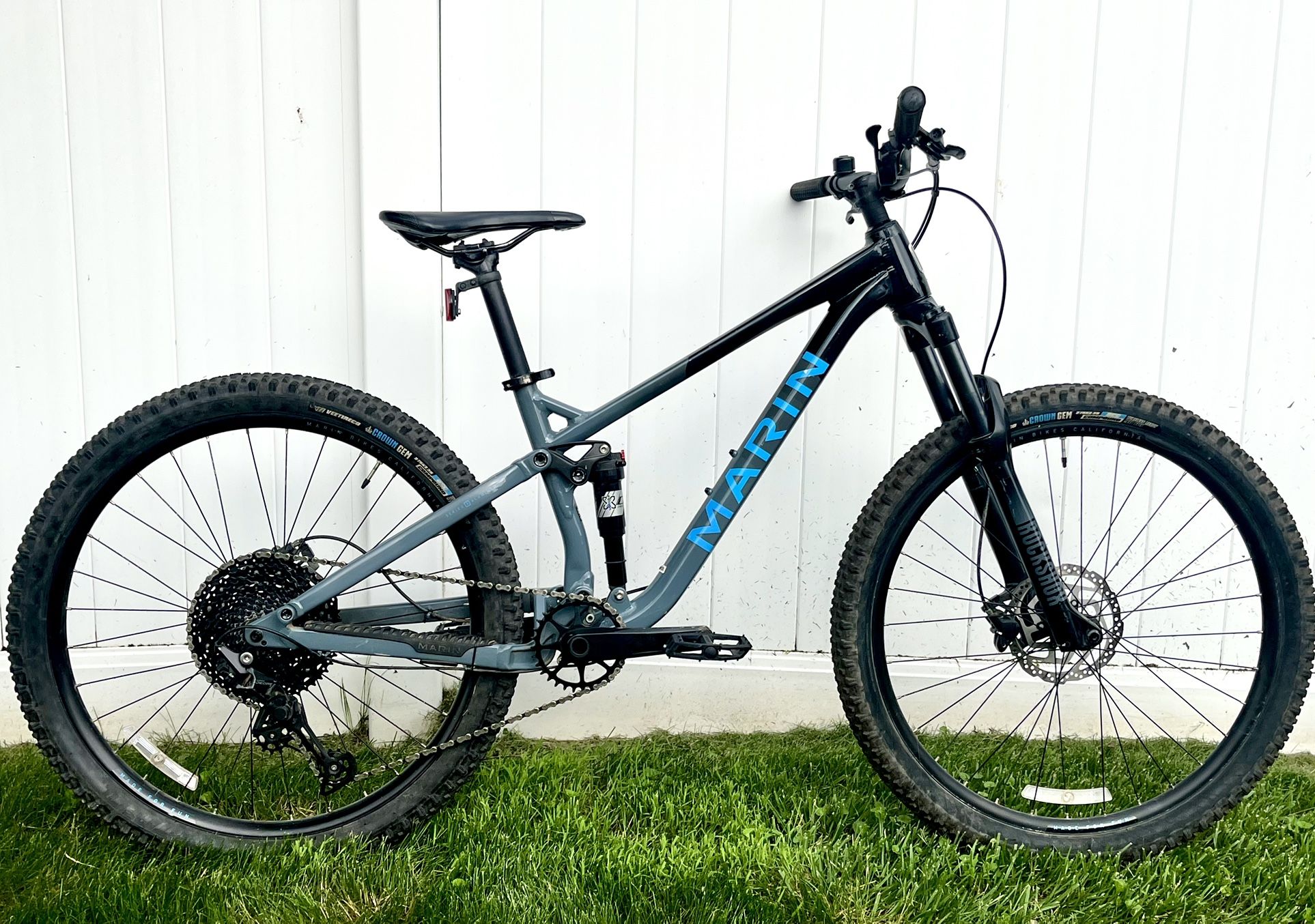 Small 2022 Marin Rift Zone 1 27.5 Full Suspension Disc 1x11 Speed Mountain Bike