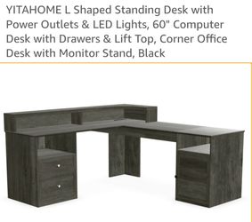 L Shaped Home Office Desk