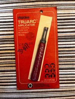 Waldes Truarc Retaining Ring Applicator Tool