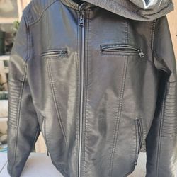 Levi's Mens Faux Leather Jacket Size XLARGE 