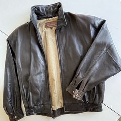 Men’s Chocolate Brown Leather Jacket