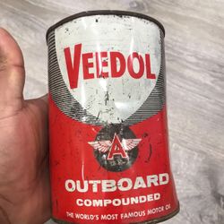 Veedol can Outboard Compounded Full