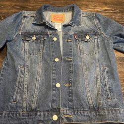 Levi Denim Jacket - Size 10/12