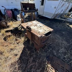 Antique Wood-Burning Stove