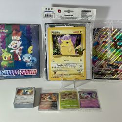 Pokemon PROMO CARDS 25th Anniversary Pikachu Binder 