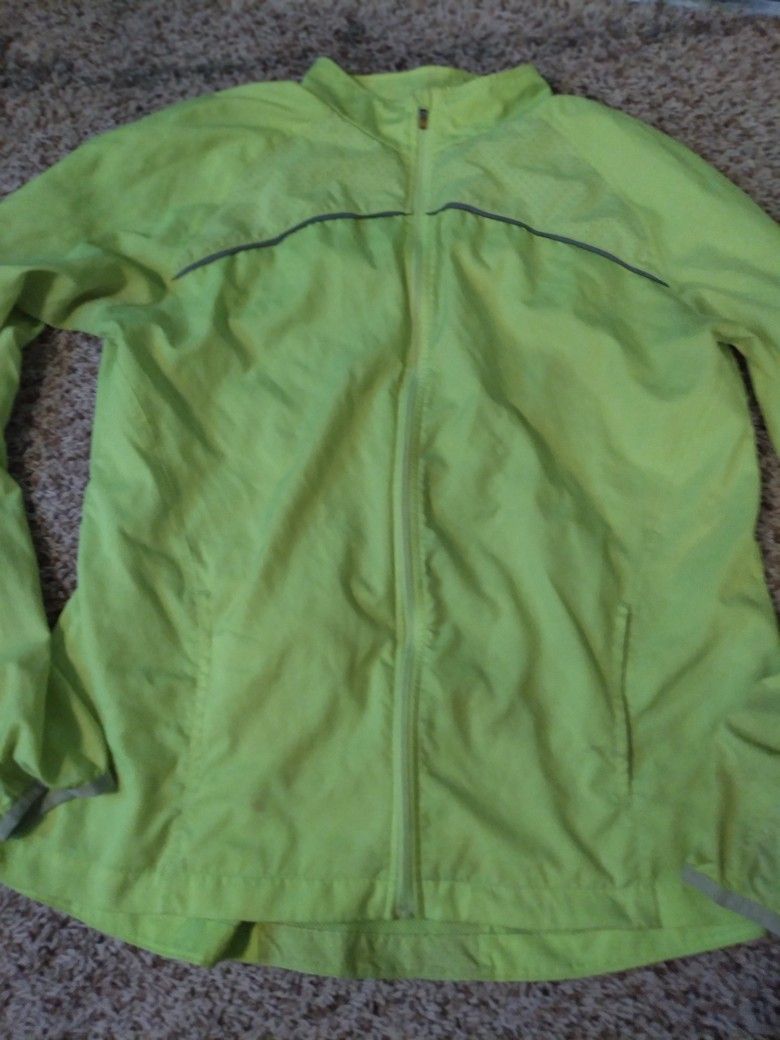 Reebok Womens windbreaker Jacket Size large