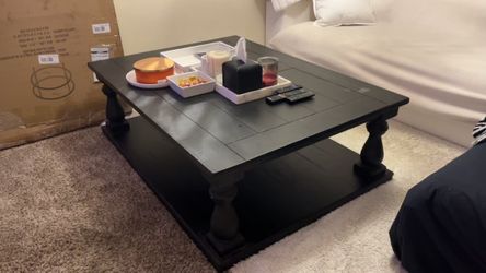 Rectangular Wooden Table From Ashley's 