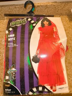 Beetlejuice Lydia Deetz Halloween Costume Adult Large