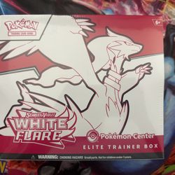 White Flare Pokemon Center Elite Trainer Box (Exclusive)  Accepting All Reasonable Offers Cash Or Zelle