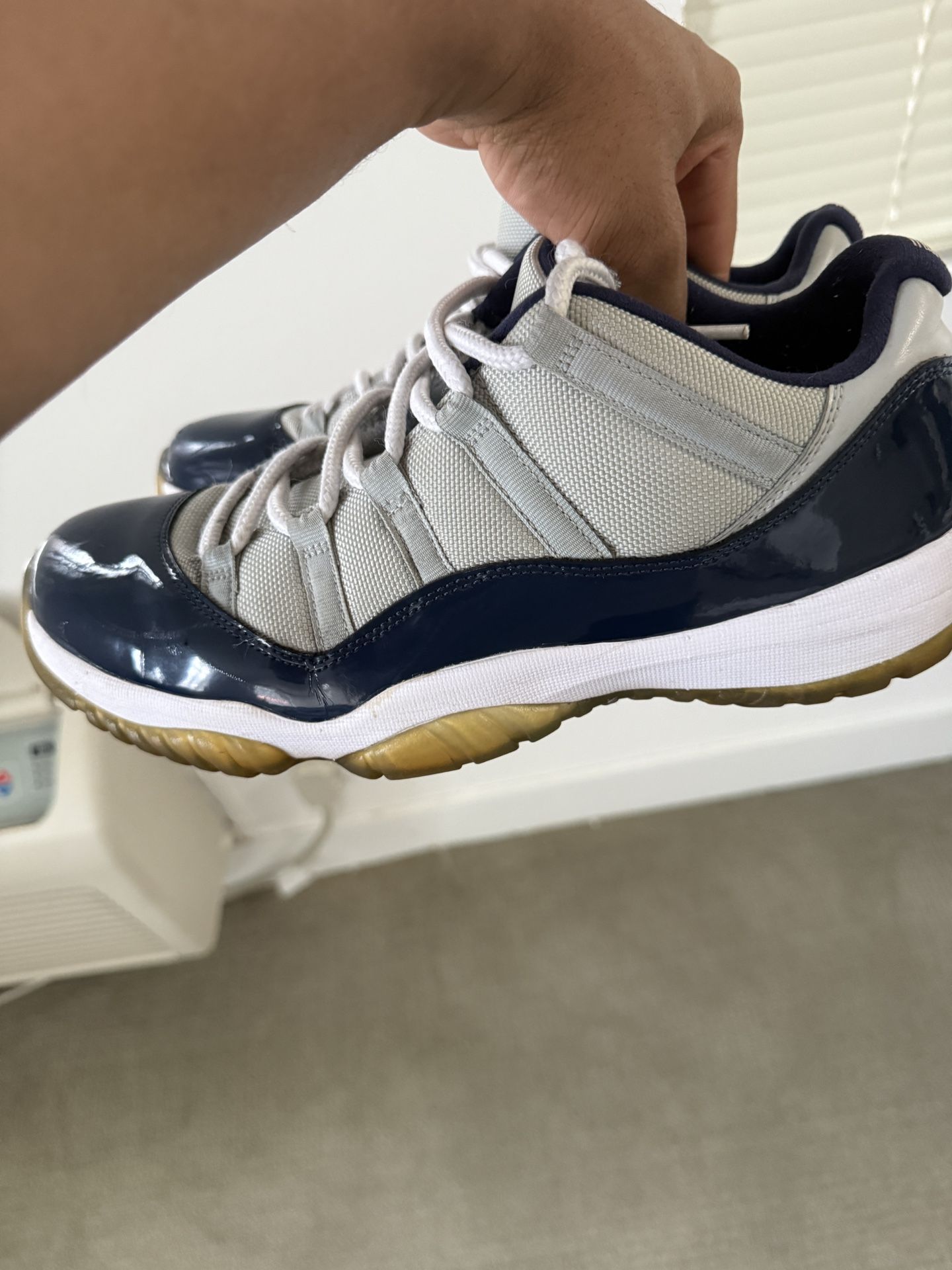 ๐ Air Jordan 11 Low โGeorgetownโ โ Size 11 โ $65 (OBO)