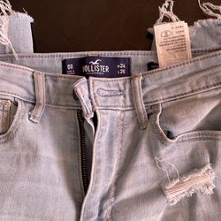 Hollister paint Amber Crombie jacket