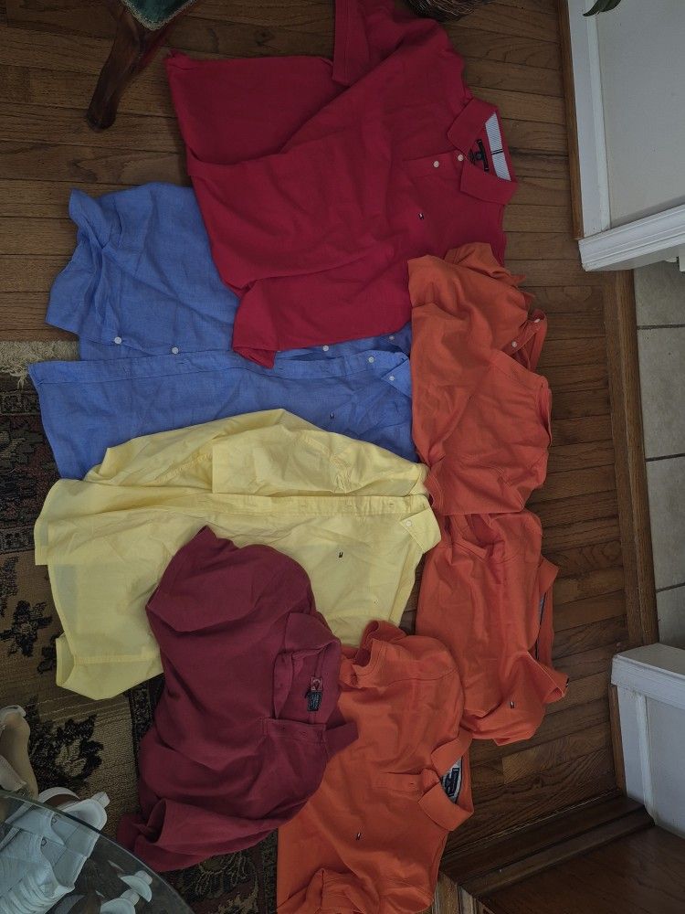 Tommy Hilfiger XL Polo Shirts And Button Ups
