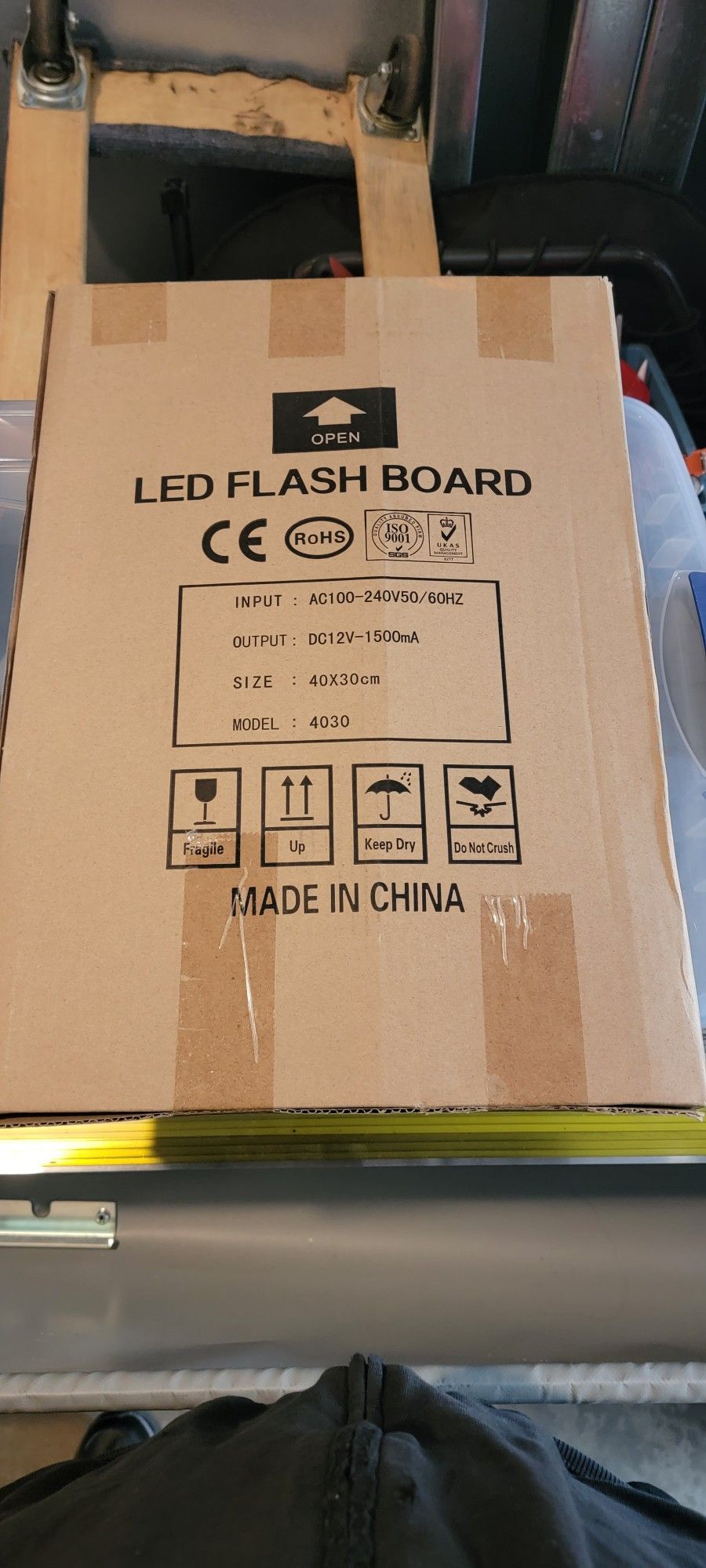 New In Box Led Light Writing Sign