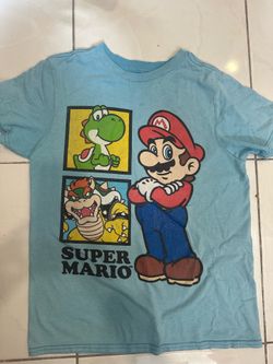 Super Mario boys shirt size 10