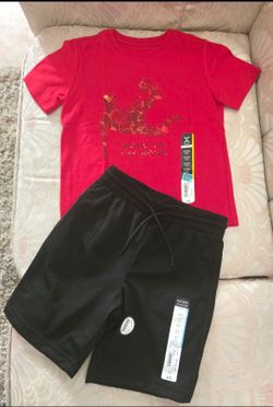 Boy's Shorts And Tee Set Size 5T