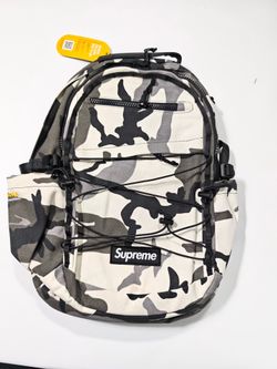 Supreme SS25 backpack snow mono