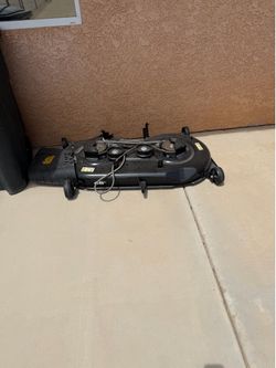 46 inch cutting attachment for a riding mower