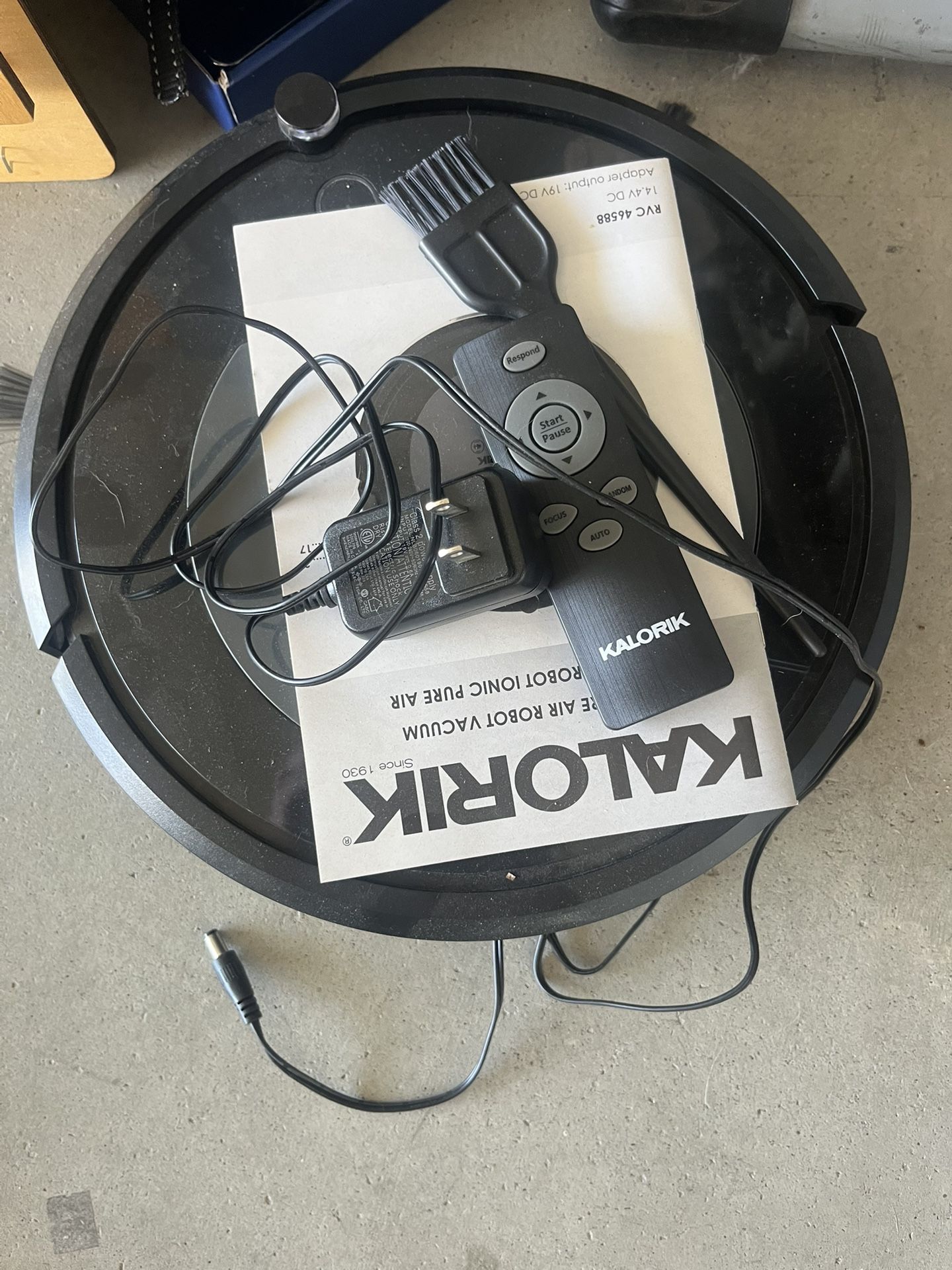 Kalorik Ionic Air purifying Robot Vacuum