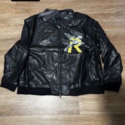 Leather Jacket Represent Men Size M