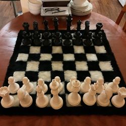 Large Chess Set.$75