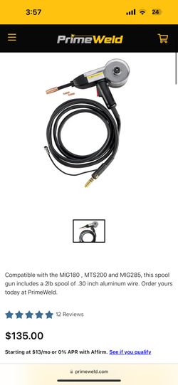 Mig Welder Spool Gun