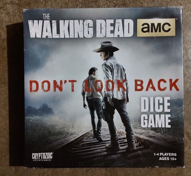 The Walking Dead Don't Look Back Dice Game Board Game