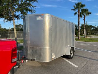 6x10 Enclosed Trailer W/ Ramp Door