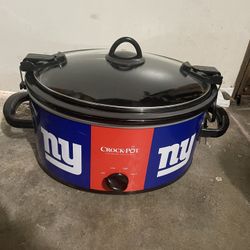 New York Giants Crock Pot