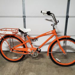 Felt Cruiser Bike Bicycle Orange Great Park Neighborhood 