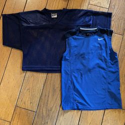 Boys 12/14 Cropped Mesh Football Training Jersey & Athletic Shirt