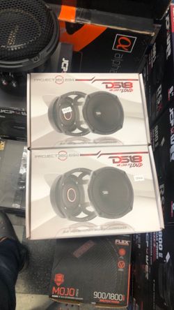 Ds18 pair of project360.694 on sale today for the low