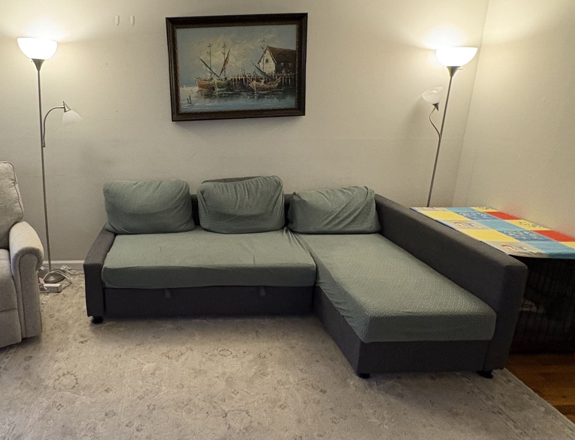 Sleeper Sectional Couch