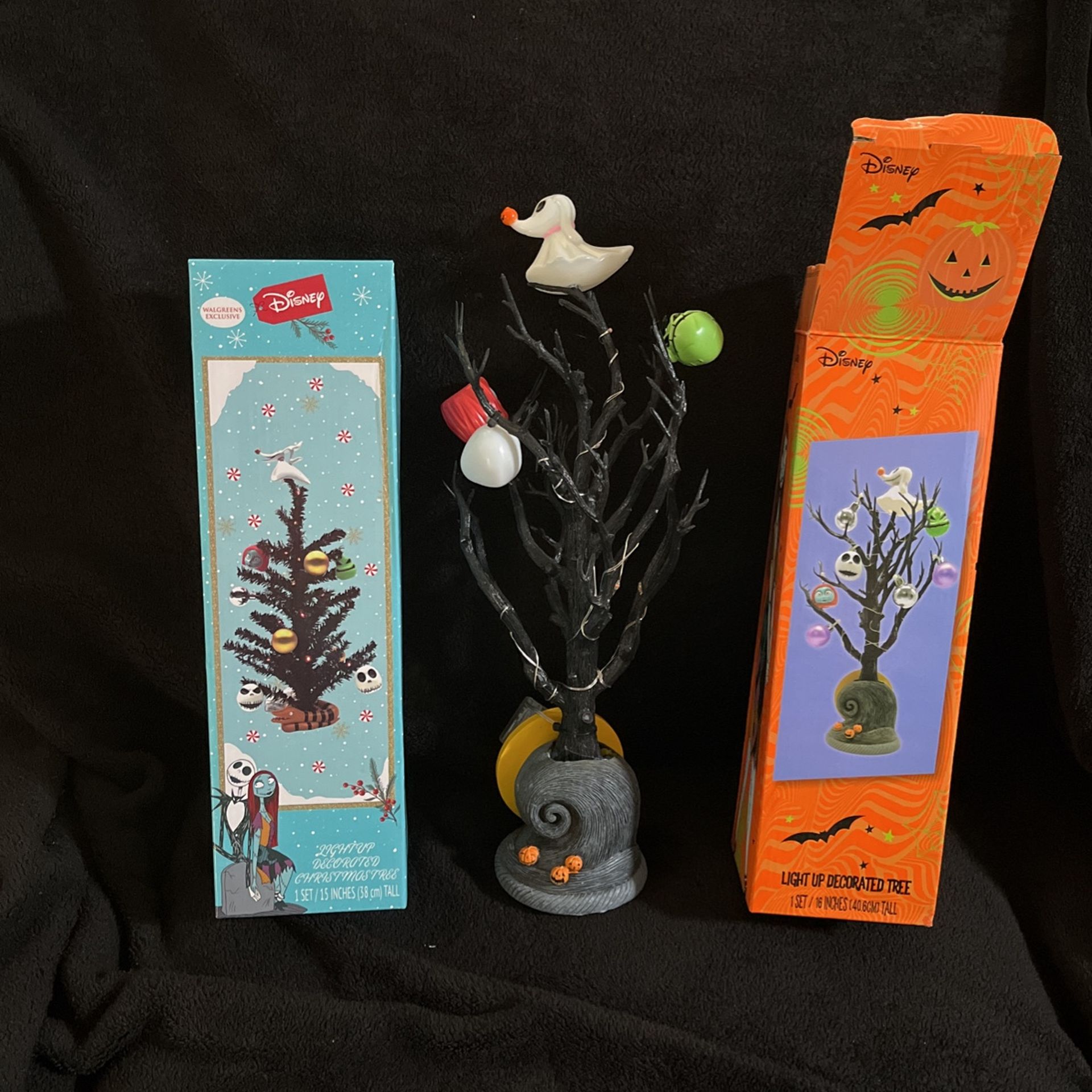 Nightmare Before Christmas 15” Light Up Decorated Tree 🌲 New $30 or Open Box $25