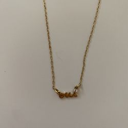 Kate Spade Gold Necklace